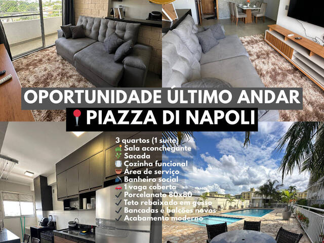 #22 - Apartamento para Venda em Cuiabá - MT - 1