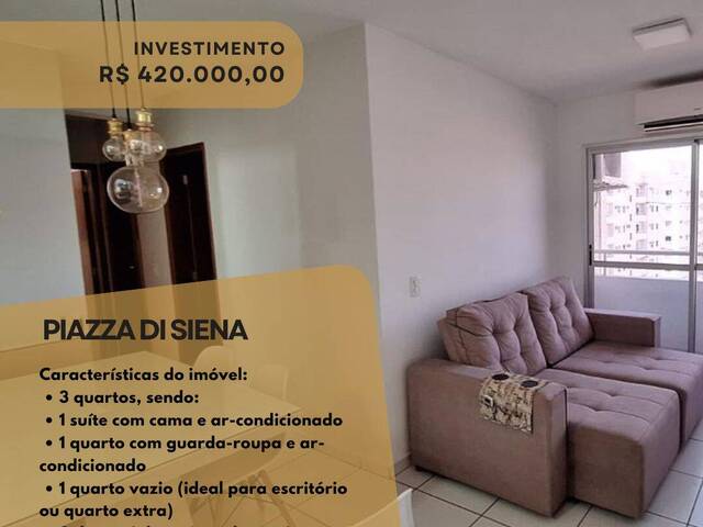 #25 - Apartamento para Venda em Cuiabá - MT - 1